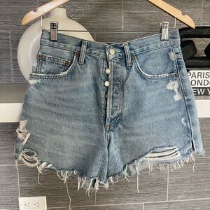 Agolde Dee denim short